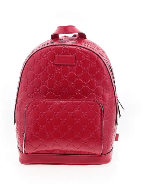 gucci backpack used for sale|Gucci pre owned bags.